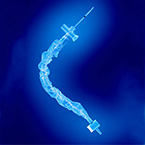 Product Image Closed Suction System, KimVent, Adult, T-Piece, Wet Pack, Non-Sterile, 14 Fr, 4.6 mm OD, 54 cm