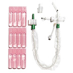 Product Image Closed Suction System, KimVent, Adult, T-Piece, Wet Pack, Suction Tips, Wye, 14 Fr, 4.6 mm OD, 54 cm
