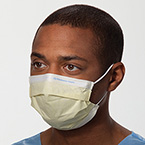 Product Image Mask, Procedure, Isolation, w/Earloops, High Filter, yellow