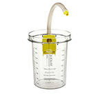 Product Image Suction Canister, 1500cc, Yellow Bracket