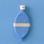 Product Image Test Lung, Pediatric, 22 mm Female Fitting, Resistance Strap, Disposable, 500 mL