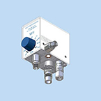Product Image Blender, Air/Oxygen, High/Low Flow, 2 Ports, MRI Compatible