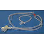 Product Image Breathing Circuit, Infant, Hose: 3/8" ID x 48", Adapter: 22 mm ID, Holding Arm, Test Cap
