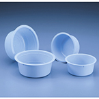 Product Image Sponge Bowl, Multi-Purpose, Sterile, Polypropylene, Opaque Blue, 16 oz