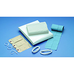 Product Image Shroud Kit, Child, Opaque Linen Plastic Sheet, Waterproof, White, 54 in x 72 in