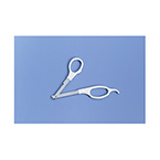 Product Image Skin Staple Remover, Scissor-Style, Plastic Handles, Sterile, Single Use, Stainless Steel