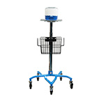 Product Image Stand, CPAP, Portable, w/Basket, DeVilbiss, Philips