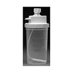 Product Image Humidifier, Dry, with Plastic Nut, White Cap, 6 PSI Safety Relief Pop-Off Valve, 300 cc, Disposable