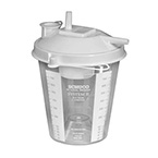 Product Image Suction Canister, for Schuco Vacuum Pump S150, Plastic, Disposable, 800 cc