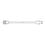 Product Image Tubing, Pressure Line, Monitoring, Medex, w/Male/Female Luer Lock, PVC, 6 in