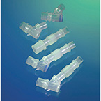 Product Image Swivel Adapter, VentLok, Quick Release, Intubation Accessory, Attached Flex-Set Tubing, Clear