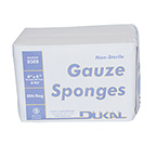 Product Image Gauze Sponge, Basic, Non-Sterile, Woven Cotton, 8-Ply, 4 x 4 in