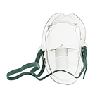 Product Image Aerosol Mask, Adult, Elongated Mask with Elastic strap and Adjustable Nose Strap