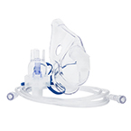 Product Image Nebulizer, Small Volume, Handheld, w/Tee, Mouthpiece, Flextube, 7 ft Kink Resistant Tubing