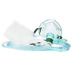 Product Image Oxygen Mask, Infant, High Concentration Non-Rebreather, without Vent, Reservoir Bag, 7ft of Supply Tubing