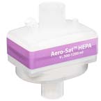 Product Image Heat Moisture Exchanger Filter HMEF, Aero-Sat HEPA<span style="color:#FF0000;font-weight:bold;padding-left:5px;">*Non-Returnable*</span>