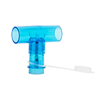 Product Image Tee, Curaplex, Valved, Pediatric, 15mm OD x 15mm ID, Disposable