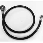 Product Image Vacuum Hose, 3ft, DISS Female x DISS Female