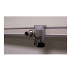 Product Image Single Gas Block, Rail Mount, Vacuum, DISS