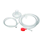 Product Image Bilevel Conversion Kit, O2-RESQ, Port, 84-in Pressure Line, Filter, Hose Clips, 24-in Tubing, Tee