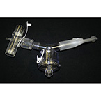 Product Image Nebulizer, DeVilbiss, for 414100 and 414400 Dosimeters, T-Valve, Reducer, Clear, Plastic
