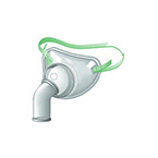 Product Image Tracheostomy Mask, Aerosol, Pediatric, No Tubing