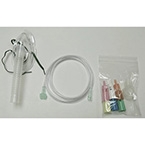 Product Image Venturi Oxygen Mask Kit, Adult, Elongated, Diluters, O2 and Aerosol Tubing, Aerosol Hood, Fits-All