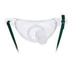 Product Image Tracheostomy Mask, Aerosol, Adult, Connector Swivels 360 Degrees, Accepts 22mm Corrugated Tubing
