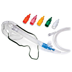 Product Image Air Entrainment Mask Kit, Adult, incl 6 Color Coded Diluters, Adapter for High Humidity Entrainment