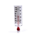 Product Image Thermometer, Plastic, Fahrenheit 50-120 Degrees, Celsius 10-50 Degrees, 15mm/ 7.5mm End