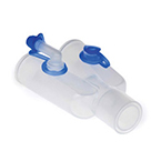 Product Image Universal Wye Connector, 15mm ID/ 22mm OD Patient Connection, 22mm OD Tubing Connections, 2 Ports