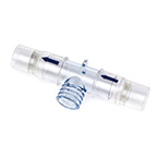 Product Image Unidirectional Valved Tee, Assembled Tee and Two 1-Way Valves, Individually Packaged