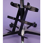 Product Image Holder, Pole Mount, Cylinder, Dual, Oxygen, Angled.