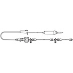 Product Image Pressure Monitoring Kit, TranStar, Single, 120 cm, Clear, 30 cm Extension, Sterile