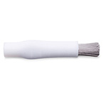 Product Image Burr Cleaning Brush, Round Burr, Plastic Handle, Stainless Steel Wire Bristles, 2.5 in Length