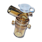 Product Image Swivel Connector, Bronchoscope, Fiber-Optic, Anesthesia, Reusable, 15 mm OD x 15 mm ID, 22 mm OD
