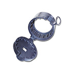 Product Image Gauge Cover, Reusable, Black, Melt Processable Rubber