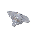 Product Image MDI Adapter, Single Patient Use, Airflow Arrows, Polystyrene Butadiene