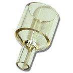 Product Image Adapter, Reducing, Reusable, Polysulfone, 22 mm I.D., 10 mm O.D., Adult to Neonatal