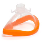 Product Image ClearLite Anesthetic Face Mask, Size 5, Large Adult, Orange Seal<span style="color:#FF0000;font-weight:bold;padding-left:5px;">*Non-Returnable*</span>