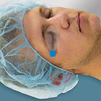 Product Image Eye Cover, EyeGard, Adult, Oval, Blue Tab, Non-Sterile, Hypoallergenic, Breathable, Adhesive