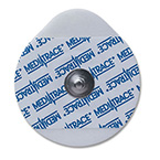 Product Image Electrodes, Foam, Kendall, Diaphoric, Conductive, Adhesive, Hydrogel, Teardrop, 1 3/4inch