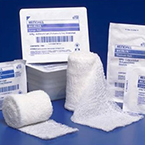 Product Image Bandage Roll, Kerlix, Roll, Sterile, Soft Pouch, Medium, 6 Ply, 3.4-in x 3.6-yds