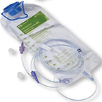 Product Image Spike Set, w/Safety Screw Spike, 1000ml Flush Bag, for Covidien Kangaroo Epump Or Kangaroo Joey