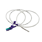 Product Image Nasogastric Feeding Tube, Kangaroo, Weighted Tip, Rigid Port, Stylet, 8 Fr