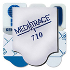 Product Image ECG Electrode, Nutab, Diagnostic, Clear Substrate, Rounded Corners, 1 x 7/8-in