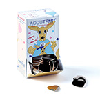 Product Image Temperature Probe Cover, AccuTemp, Preemie Size, Heart-Shaped, Acrylic