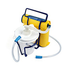 Product Image Suction Unit, Compact, Laerdal, Complete, w/Canister, Filter, Regulator, Battery, Cord, Charger, Case