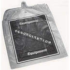 Product Image Resuscitation Equipment Bag, Clear, Cotton Drawstring, 17 x 21 inches