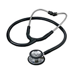 Product Image Stainless Steel Stethoscope, Signature, Adult, Black
